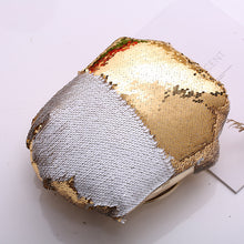 Mermaid Sequins design Cosmetic Bag Drawstring Makeup Case Women Travel Make Up Organizer Storage Pouch Toiletry Wash Kit