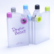 Portable Plastic Paper Flat Handy Water Bottle