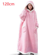 Winter TV Hoodie Blanket Winter Warm Home Clothes Women Men Oversized Pullover With Pockets